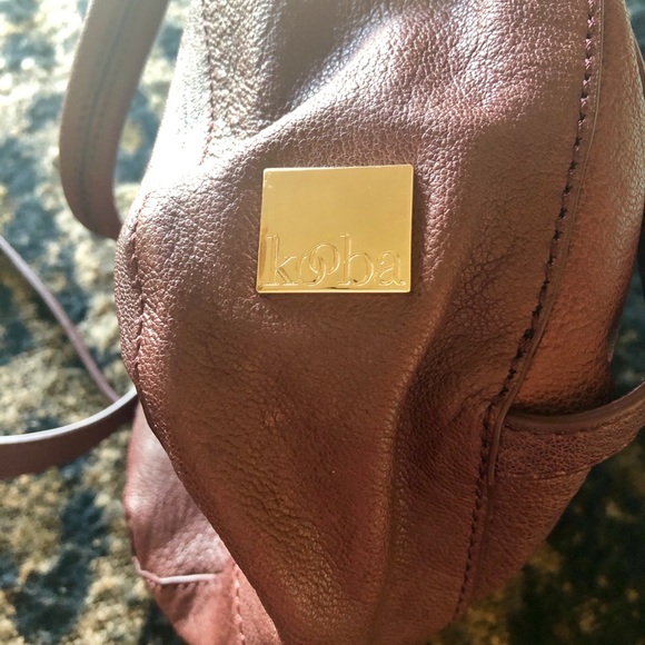 Kooba Mini Jonnie Leather Crossbody Bag in Chianti - Picture 6 of 7